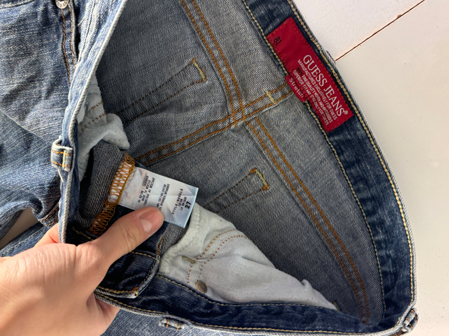 Lågmidjade jeans stl: XS/S