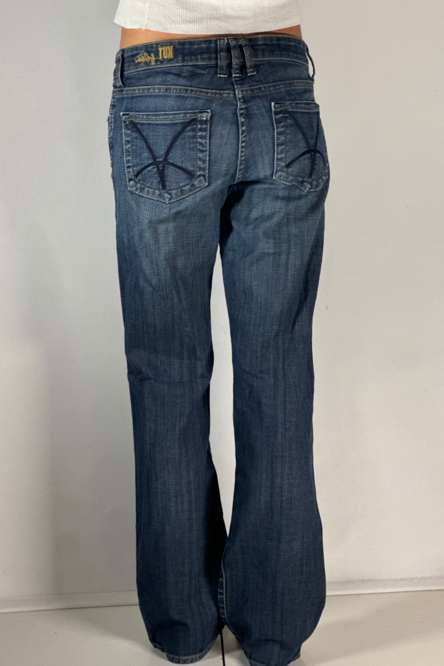 Utsvängda jeans stl: XS/S