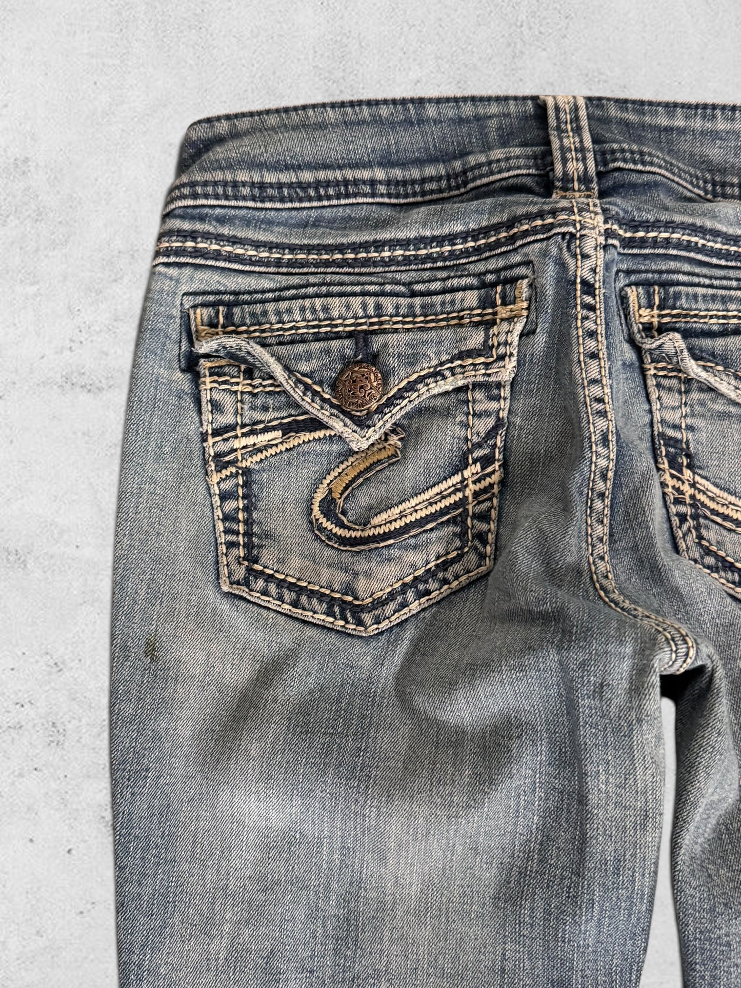 Lågmidjade jeans stl: XS