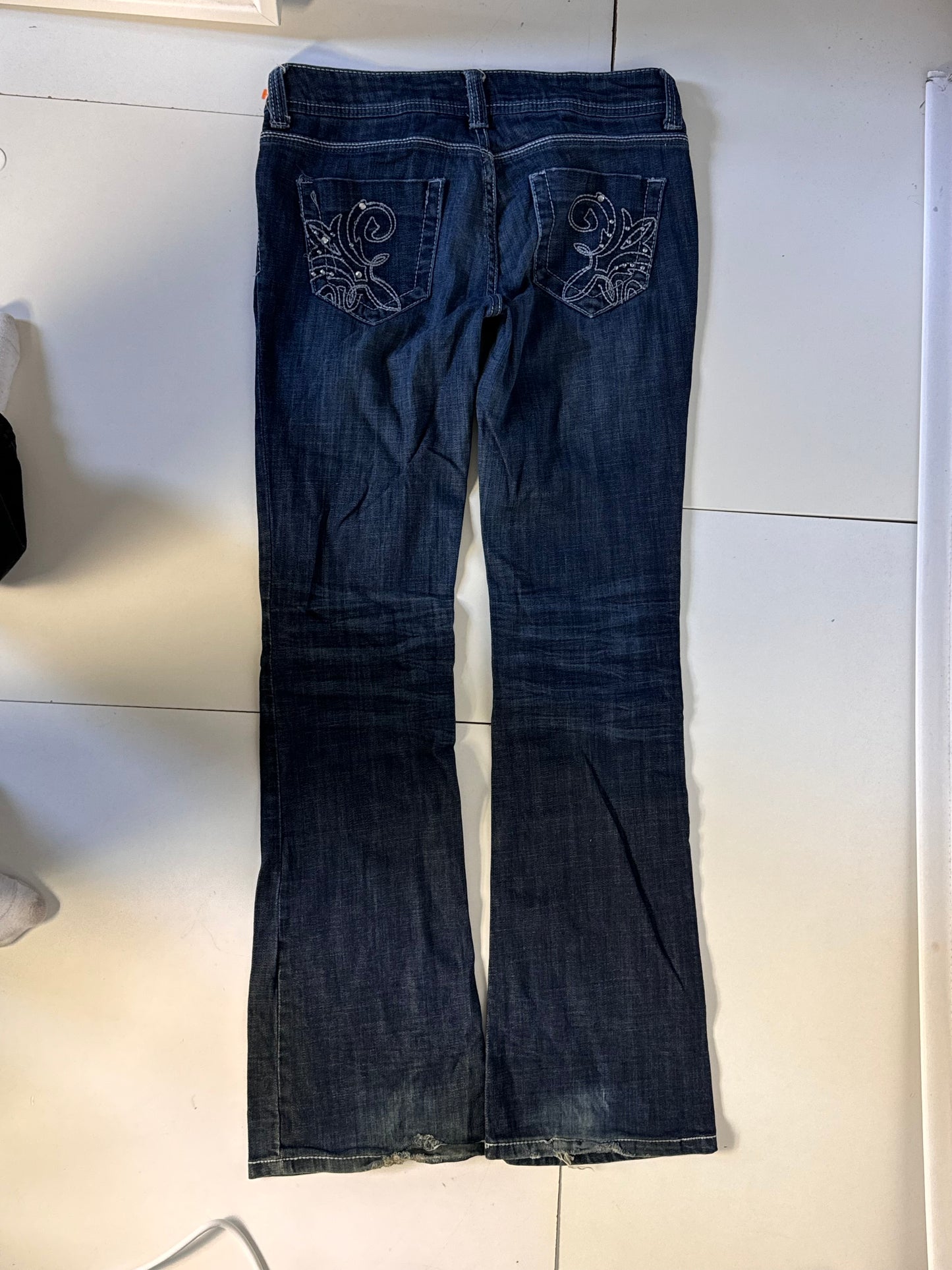 Lågmidjade jeans stl: XS
