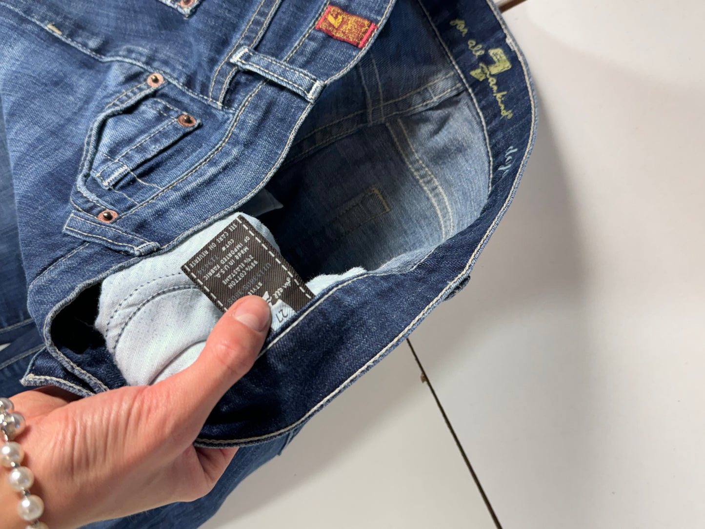 Lågmidjade jeans stl: XS