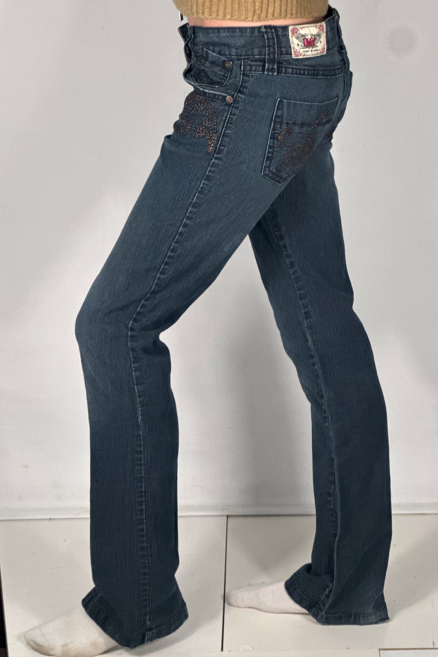 Lågmidjade jeans stl: XS