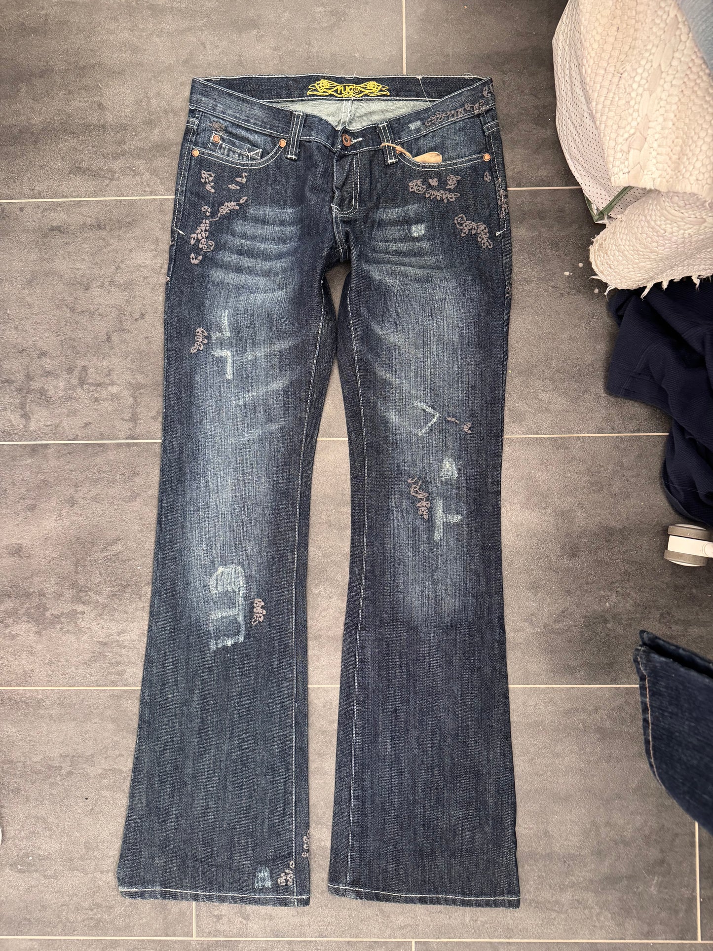 Lågmidjade jeans stl: S (W29/L34)