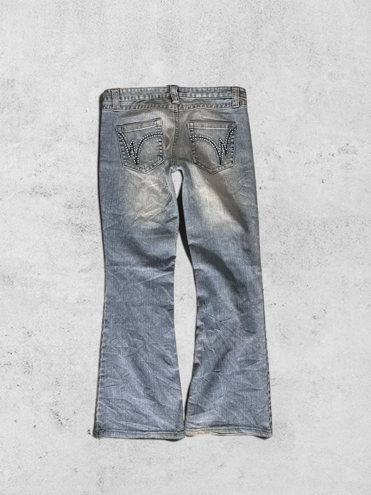 Lågmidjade jeans stl: M