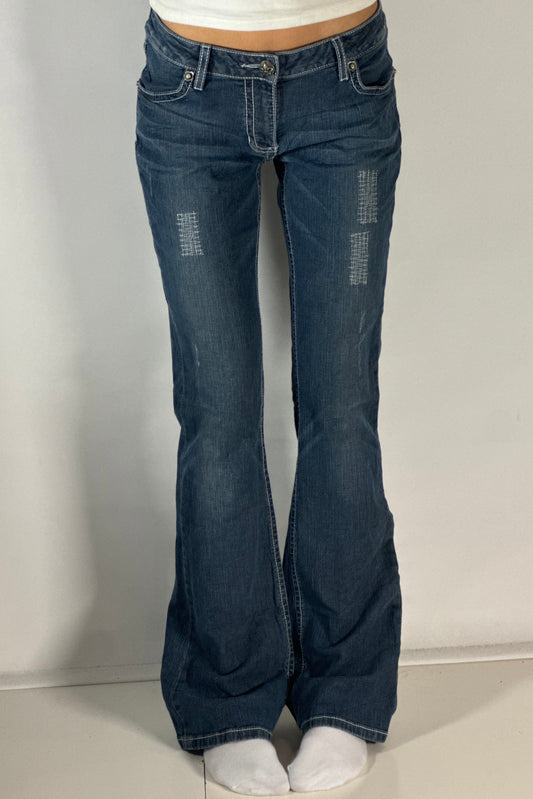 Lågmidjade jeans stl: S