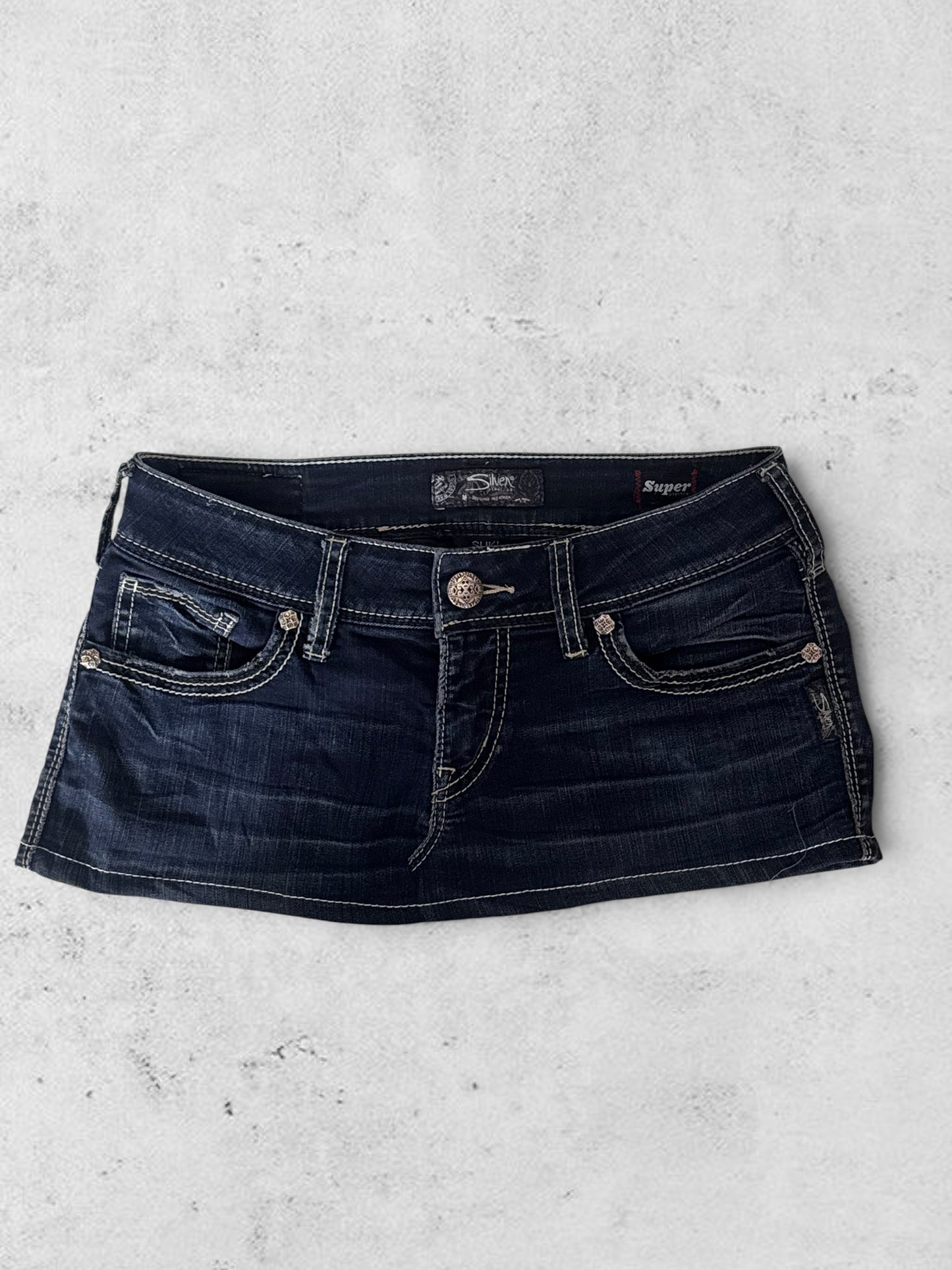 Jeans kjol stl: S