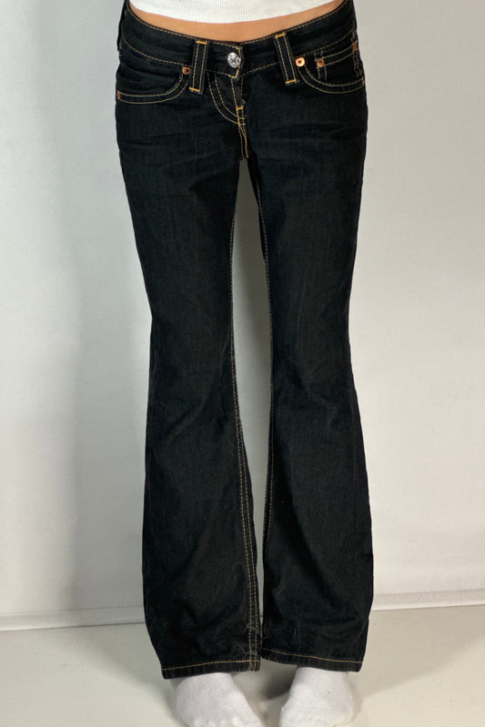 Lågmidjade jeans stl: S
