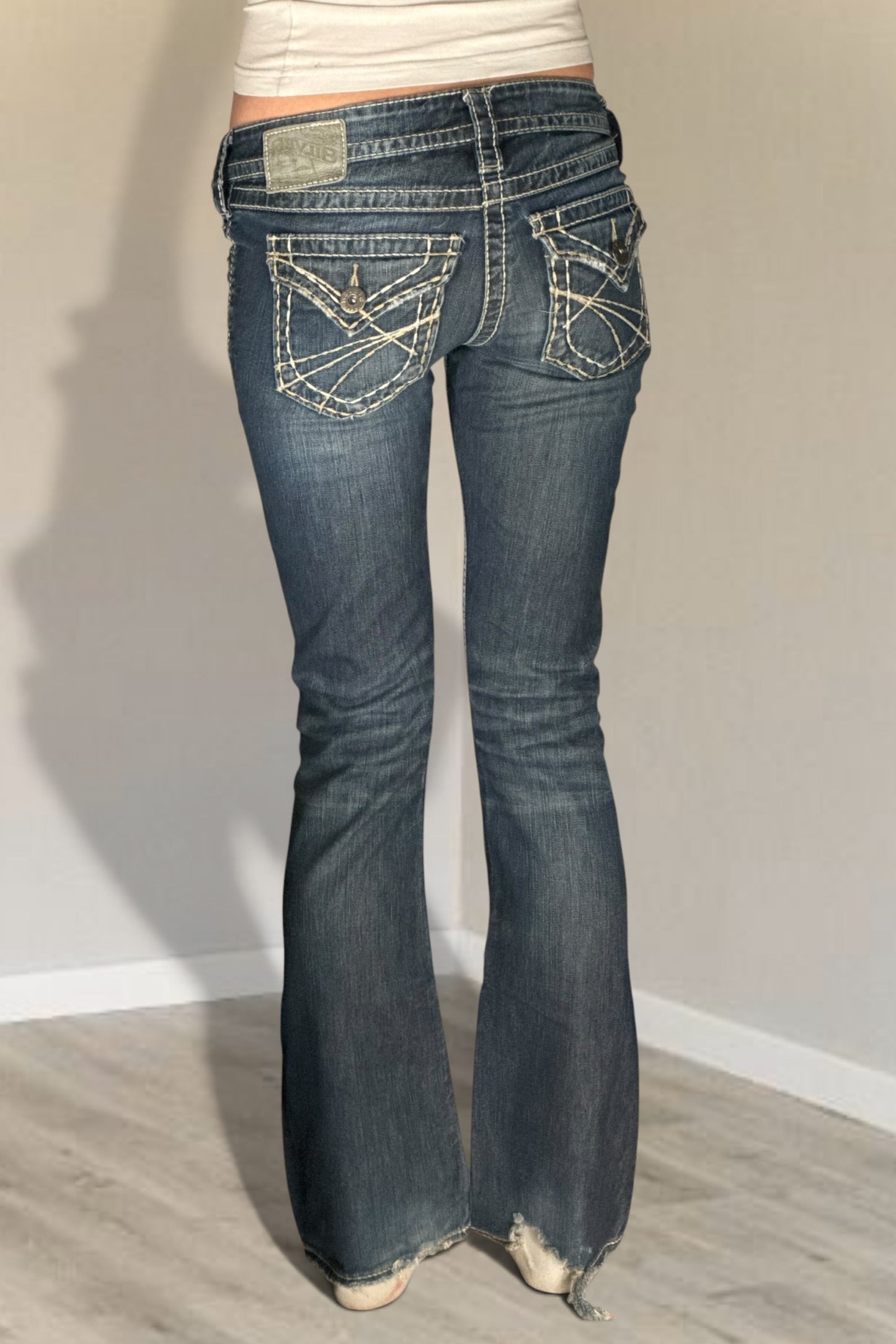 Lågmidjade jeans stl: XS