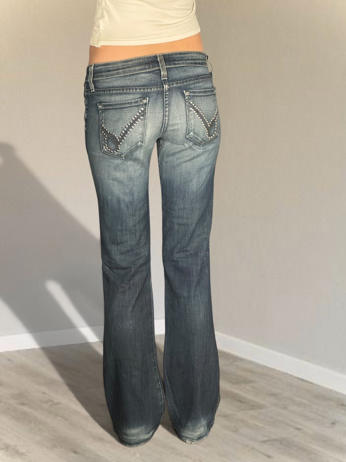 Lågmidjade jeans stl: XS