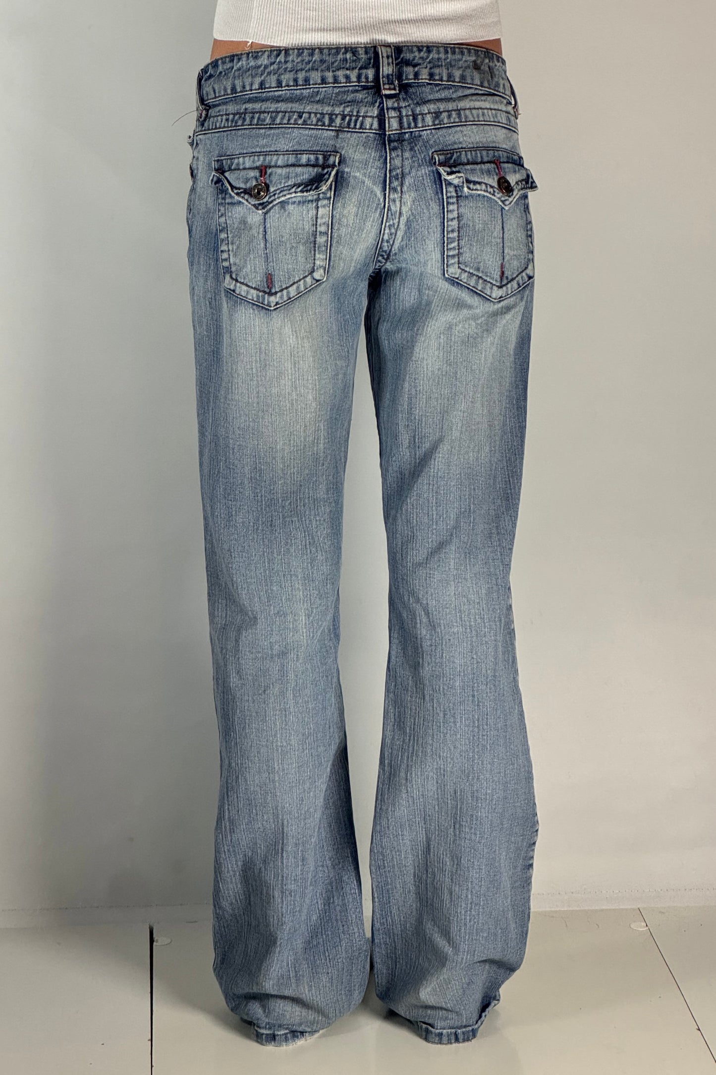 Lågmidjade jeans stl: S