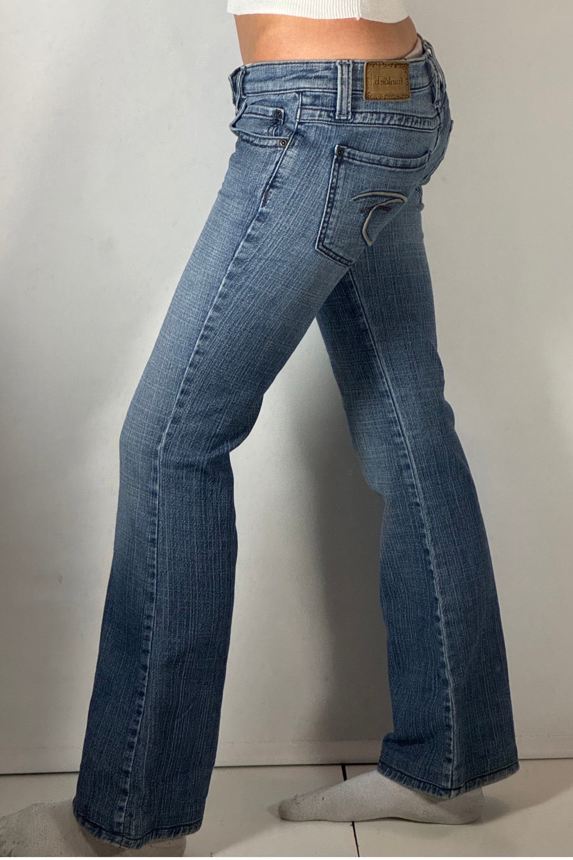 Lågmidjade jeans stl: S