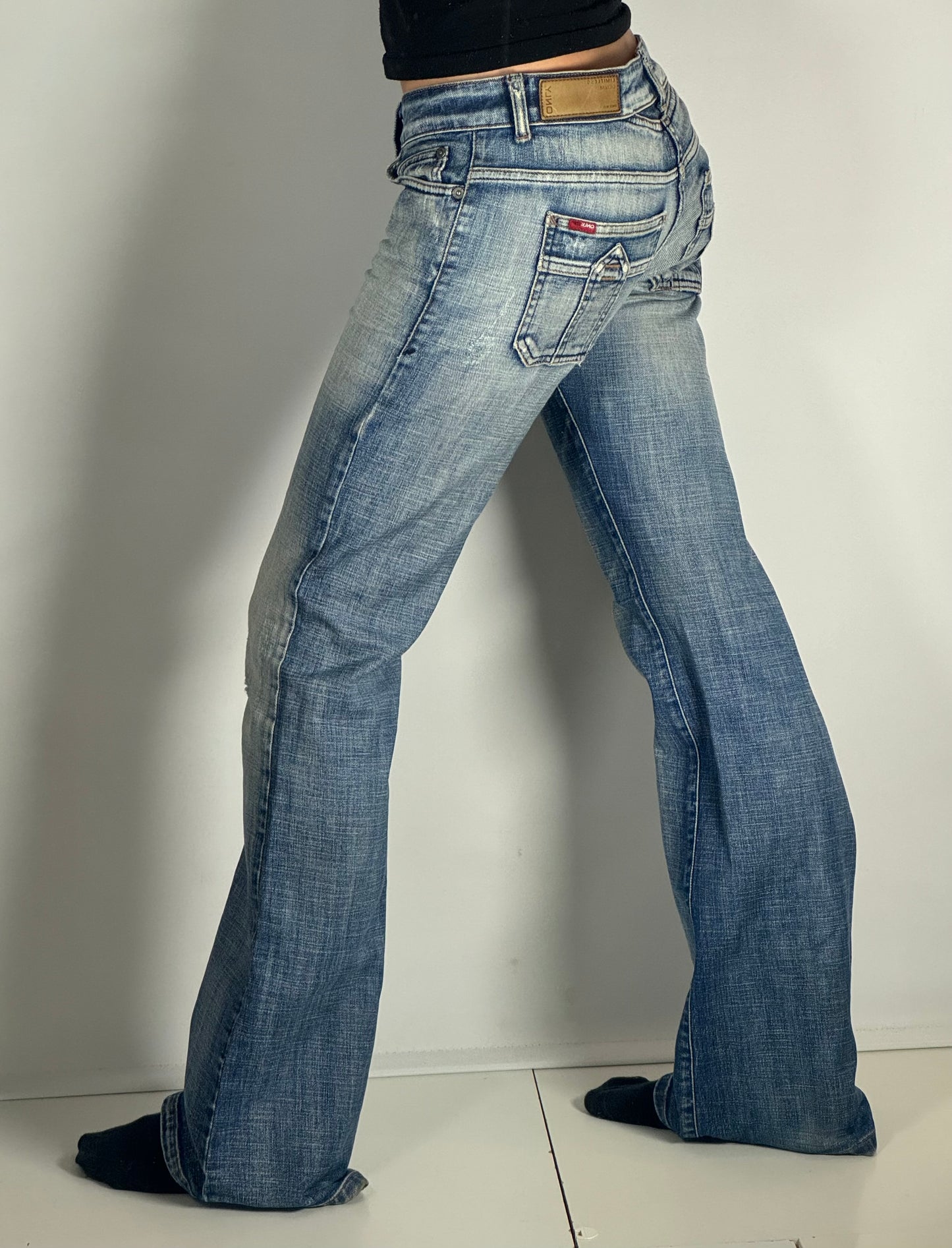 Lågmidjade jeans stl: S