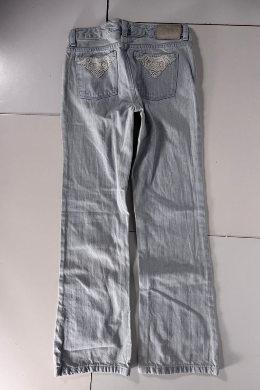 Lågmidjade jeans stl: XXXS