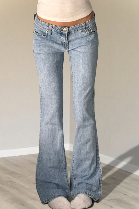 Lågmidjade jeans stl: S/M