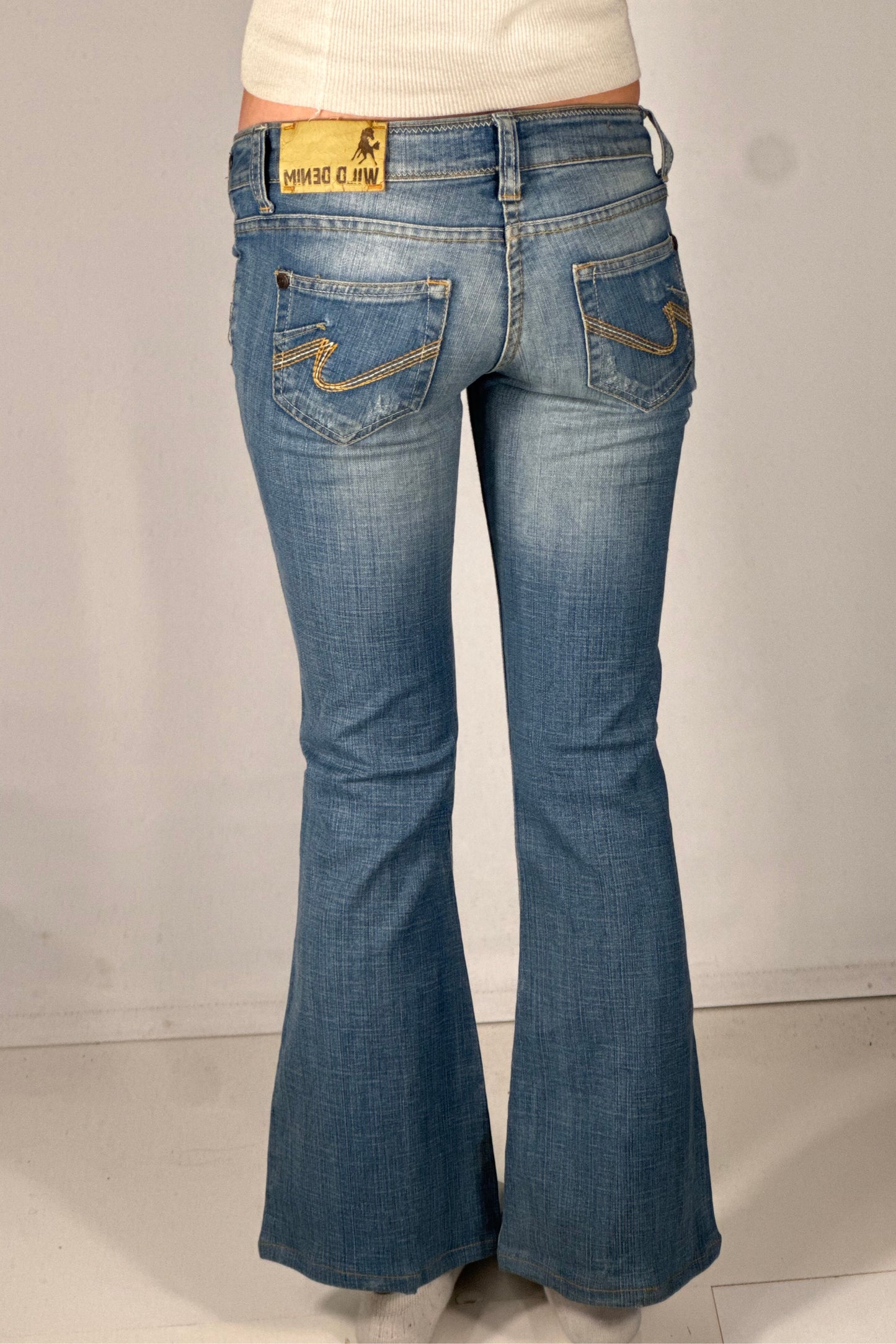 Lågmidjade jeans stl: XS
