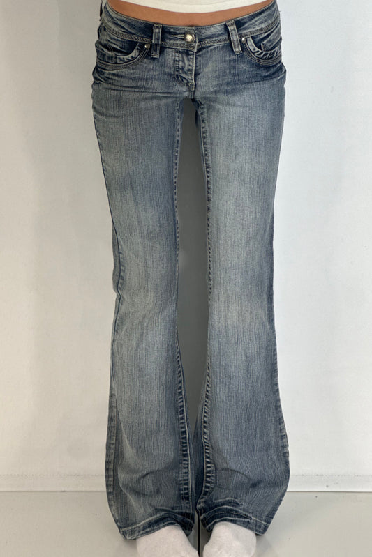 Lågmidjade jeans stl: XXS