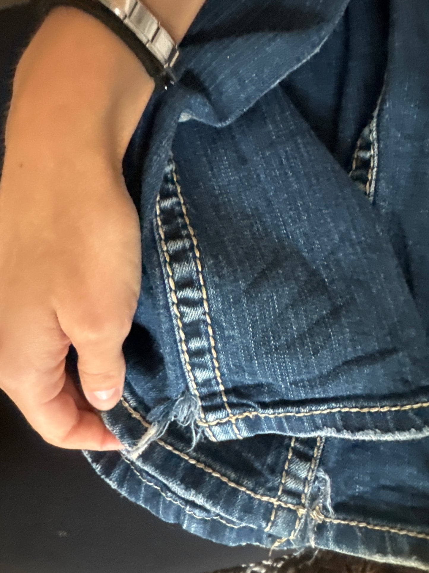 Lågmidjade jeans stl: S
