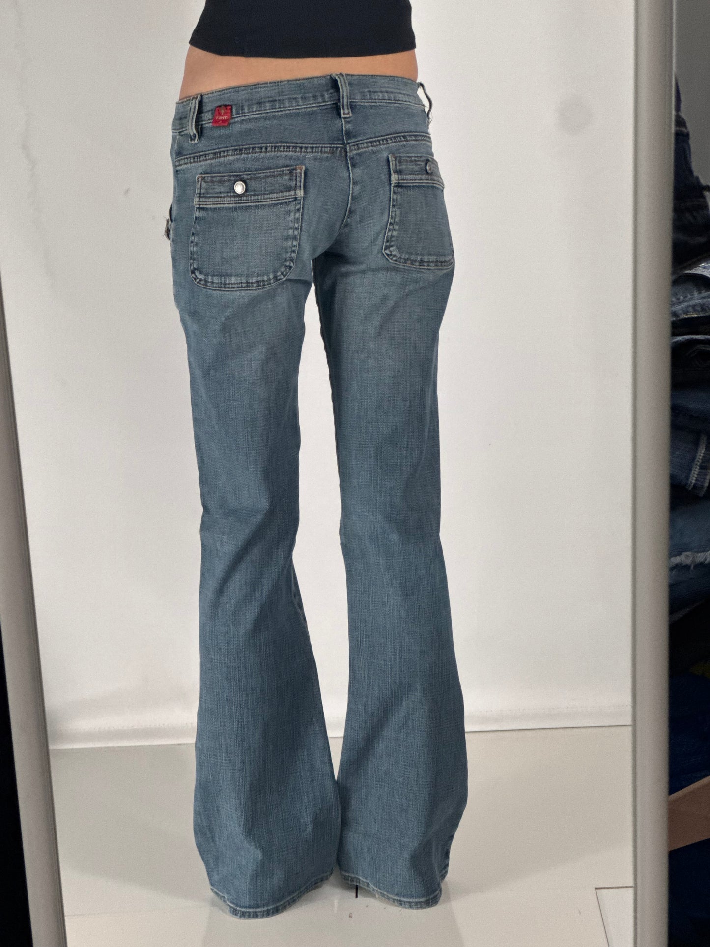 Lågmidjade jeans stl: XS