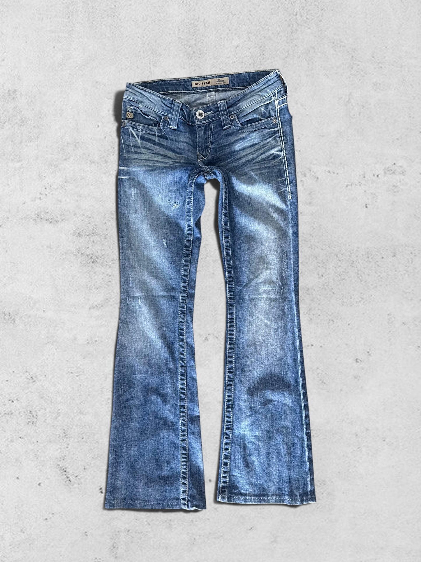 Lågmidjade jeans stl: XS
