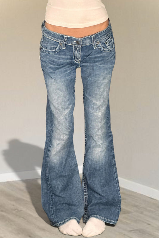 Lågmidjade jeans stl: M