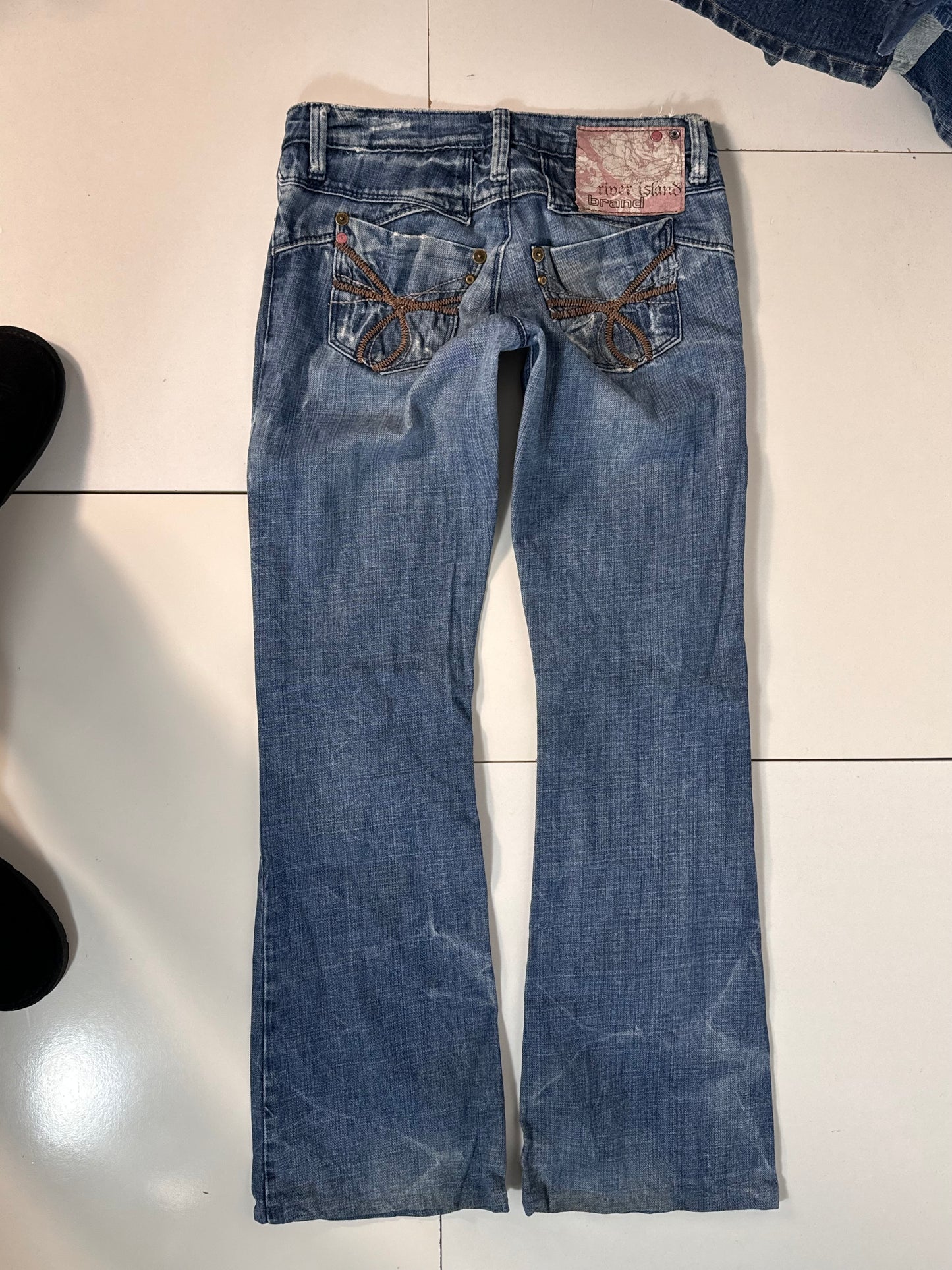 Lågmidjade jeans stl: XS/S