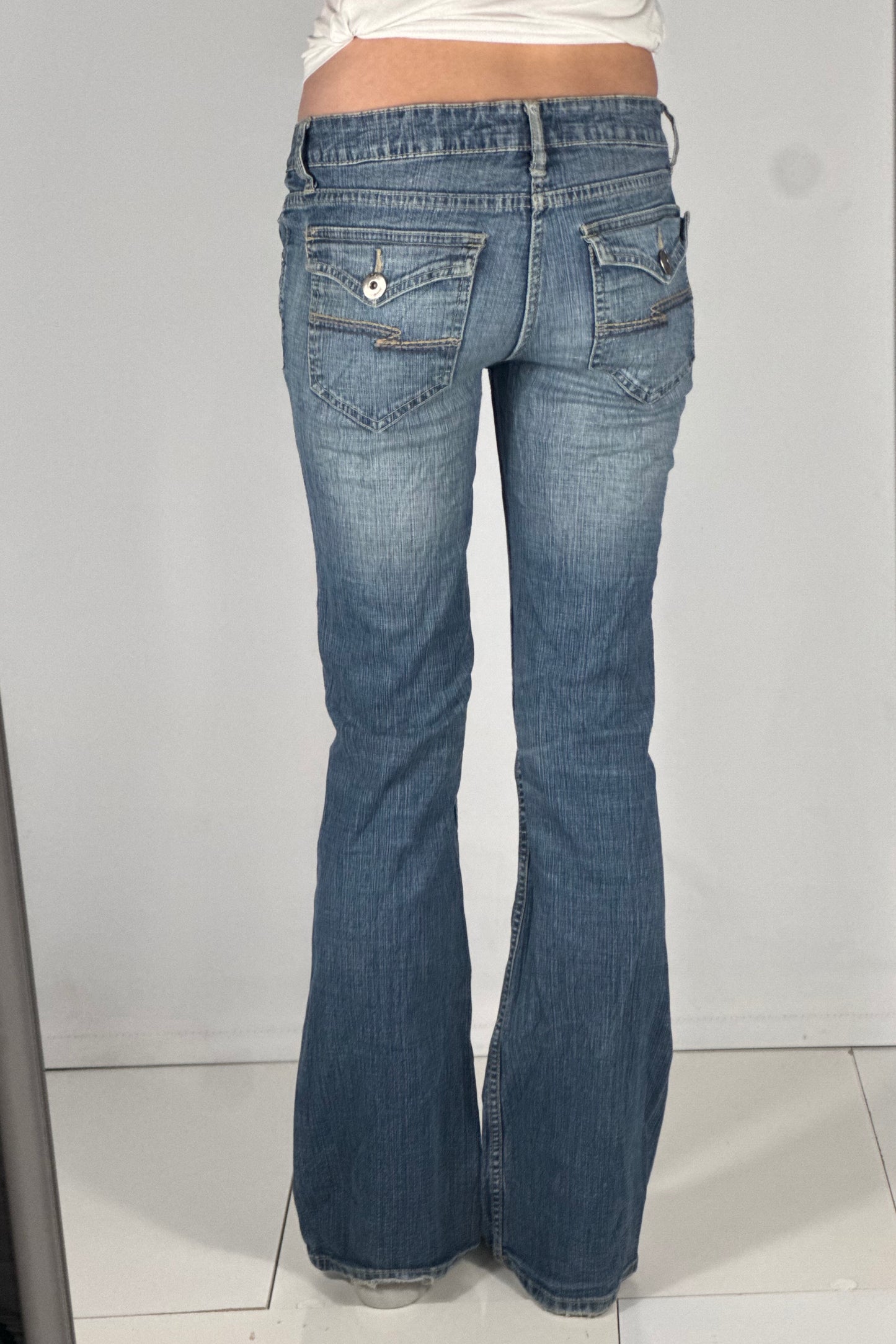 Lågmidjade jeans stl: XS