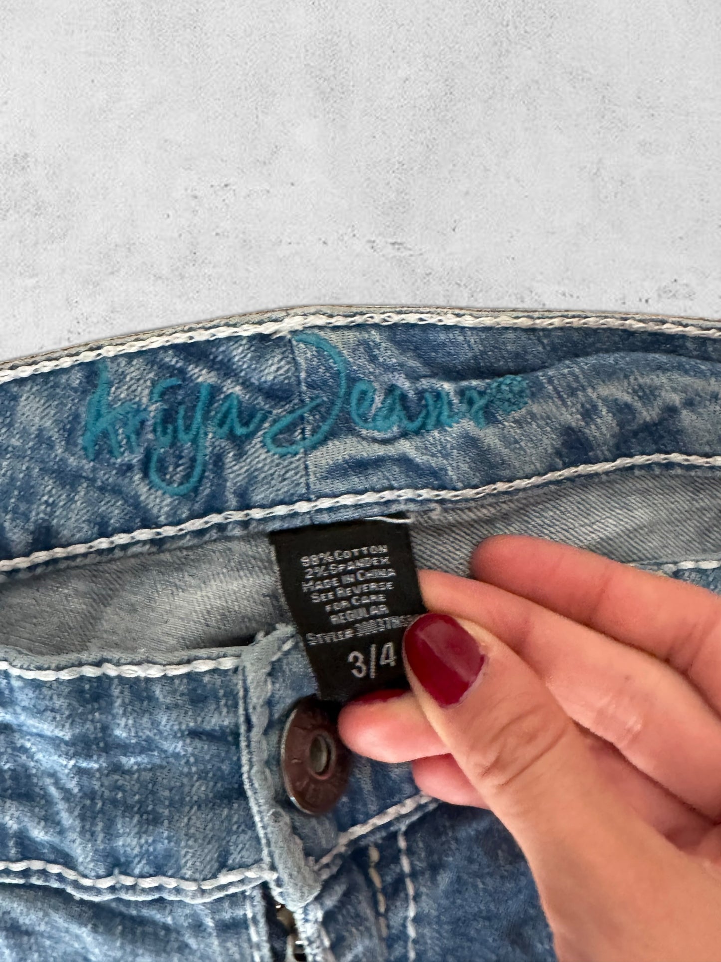 Lågmidjade jeans stl: S