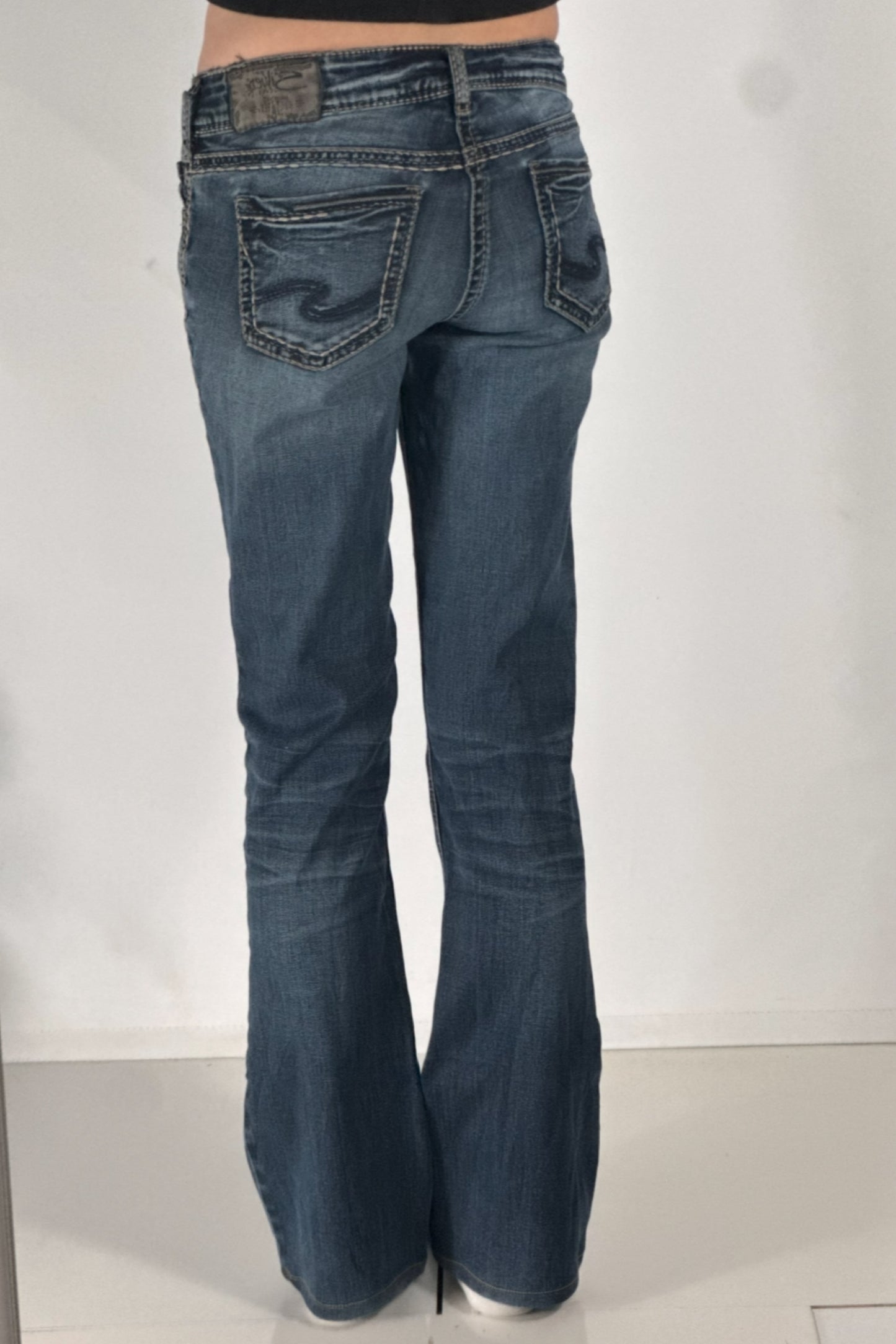 Lågmidjade jeans stl: XS
