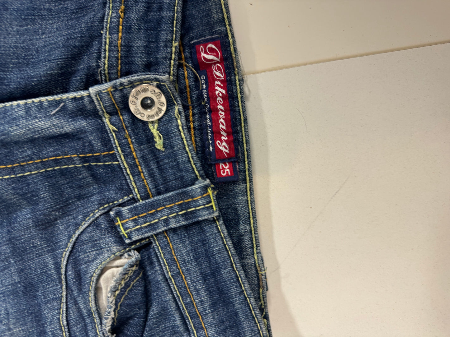 Lågmidjade jeans stl: XXXS