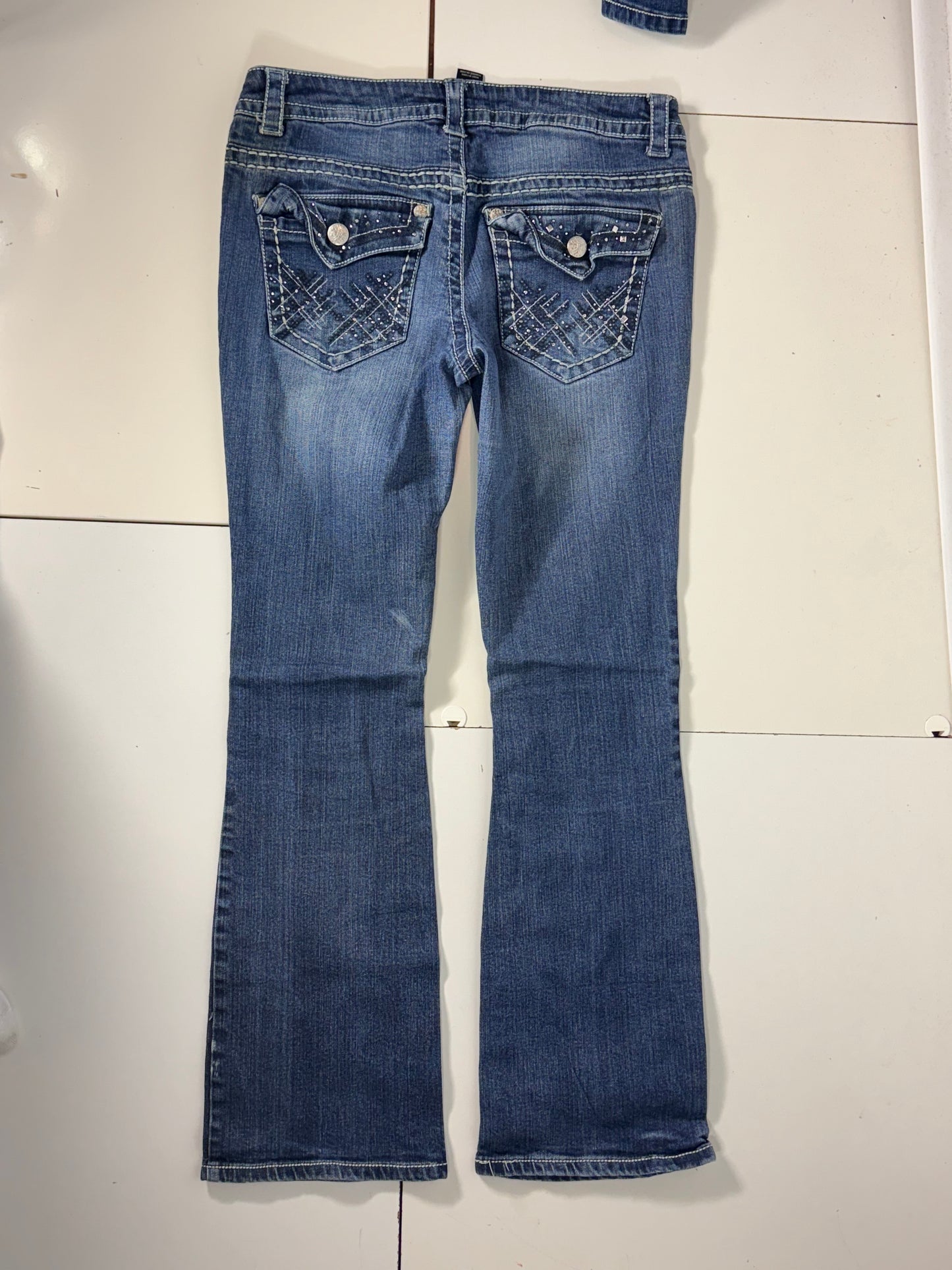 Lågmidjade jeans stl: S