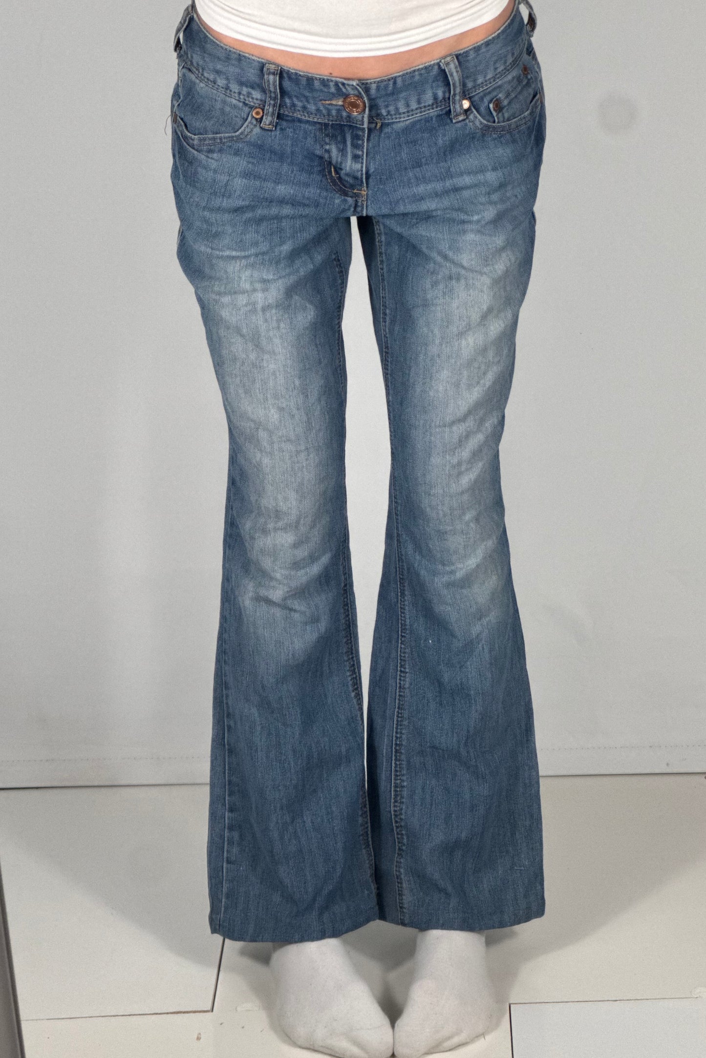 Lågmidjade jeans stl: S