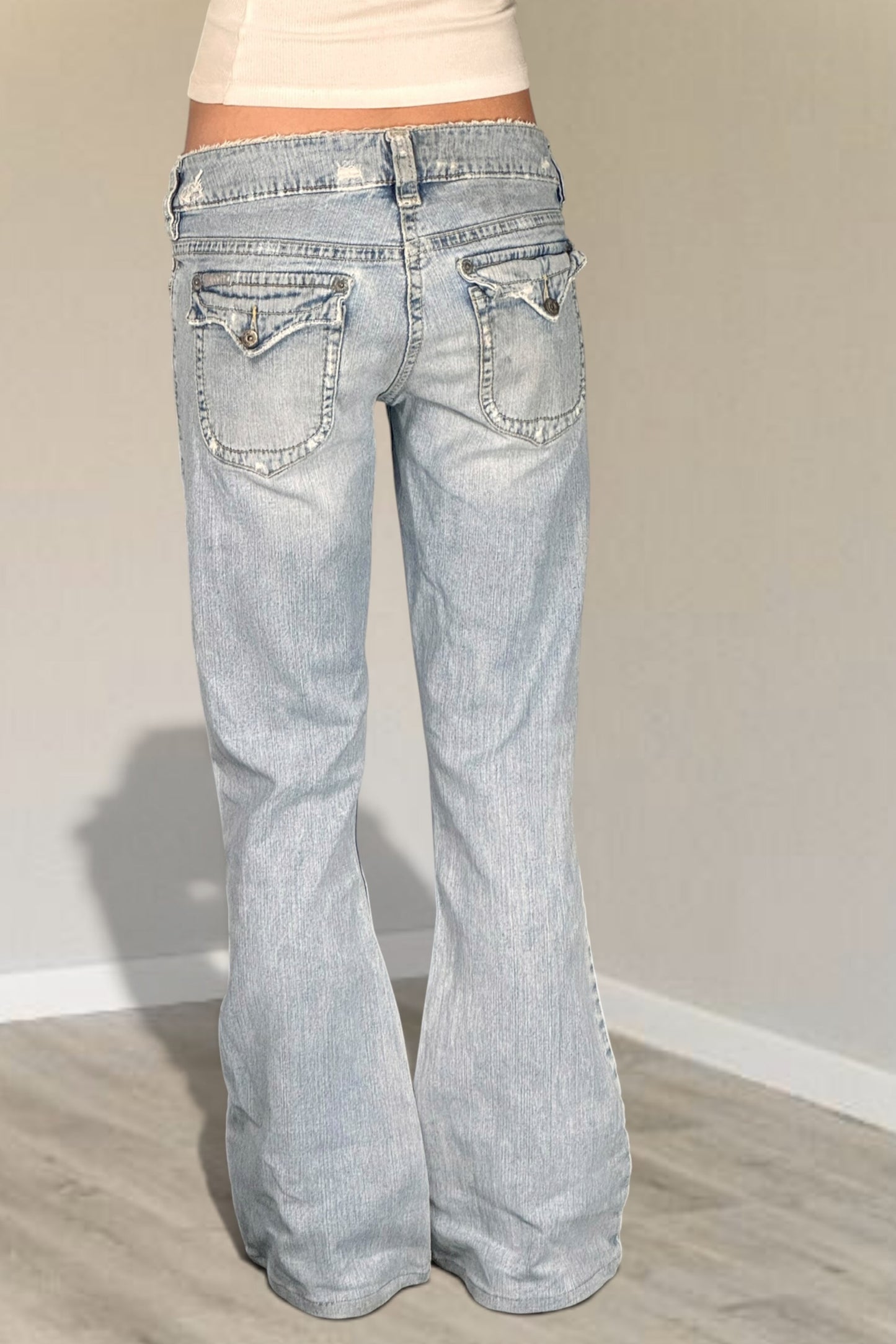 Lågmidjade jeans stl: S