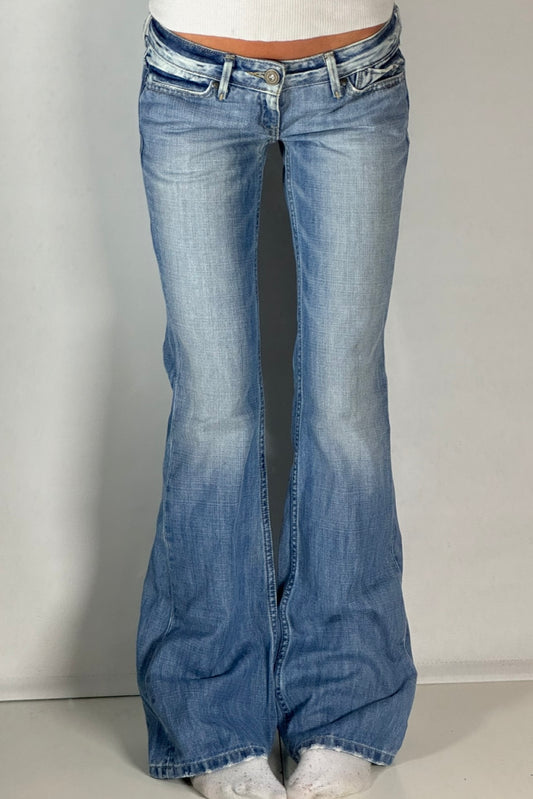 Lågmidjade jeans stl: S