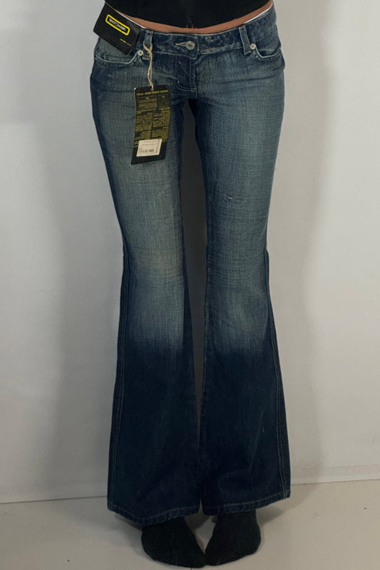 Lågmidjade jeans stl: XXS (W27/L34)