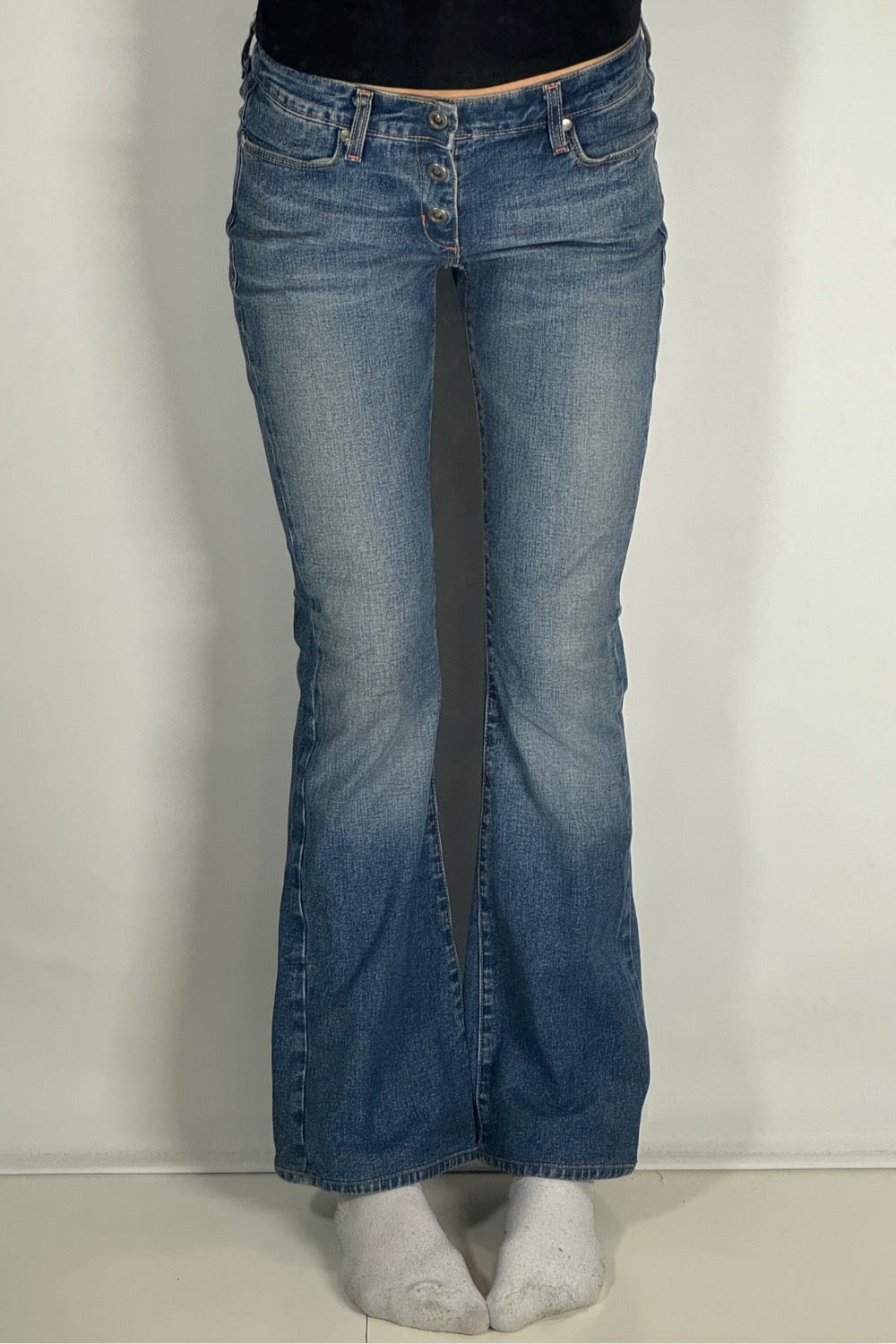Lågmidjade jeans stl: XS