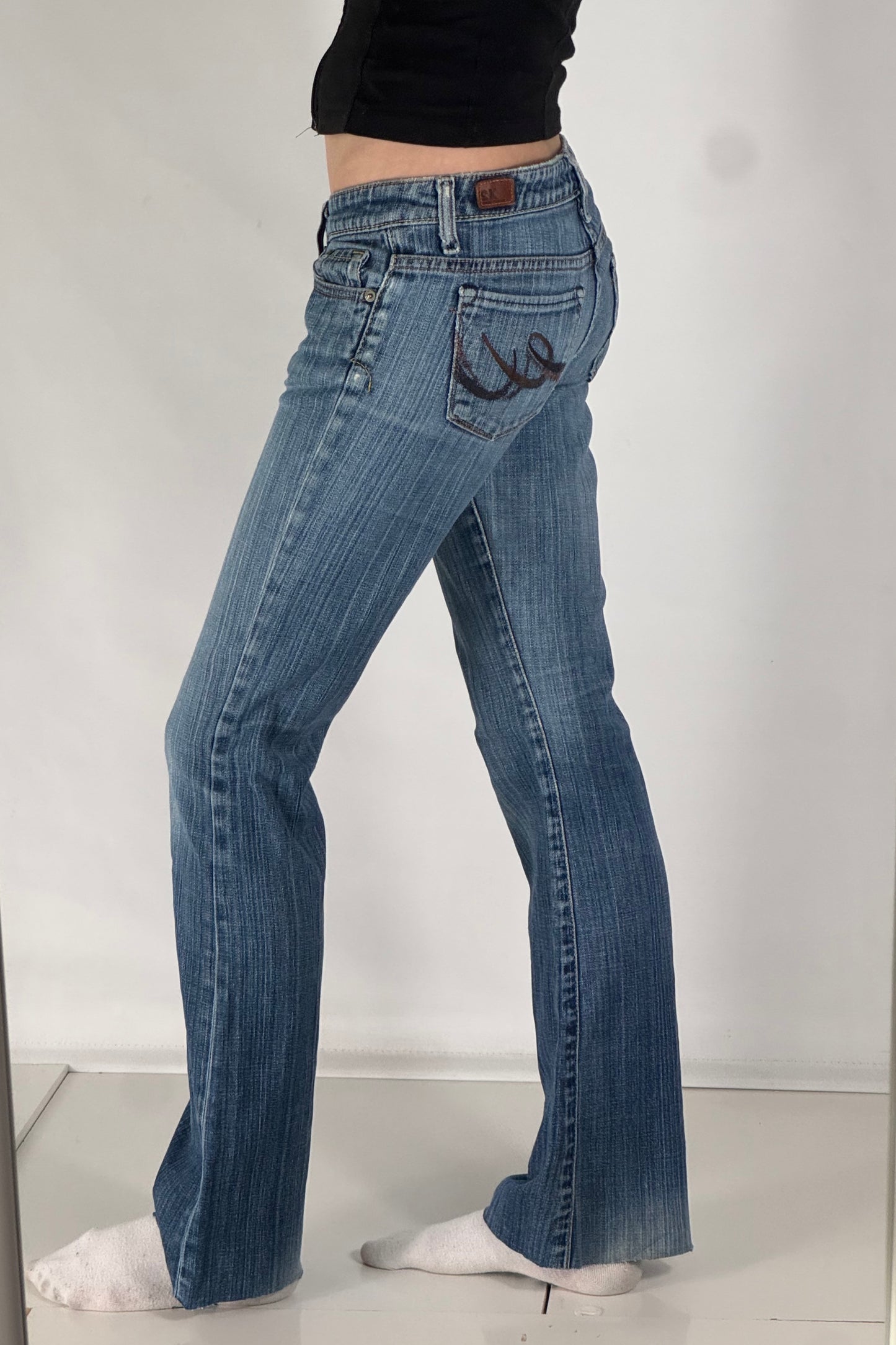 Lågmidjade jeans stl: XS/S