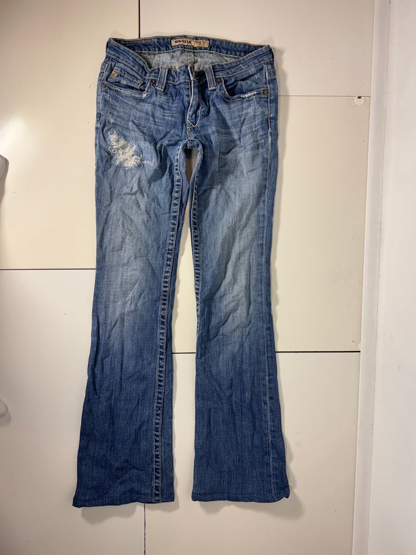 Lågmidjade jeans stl: S