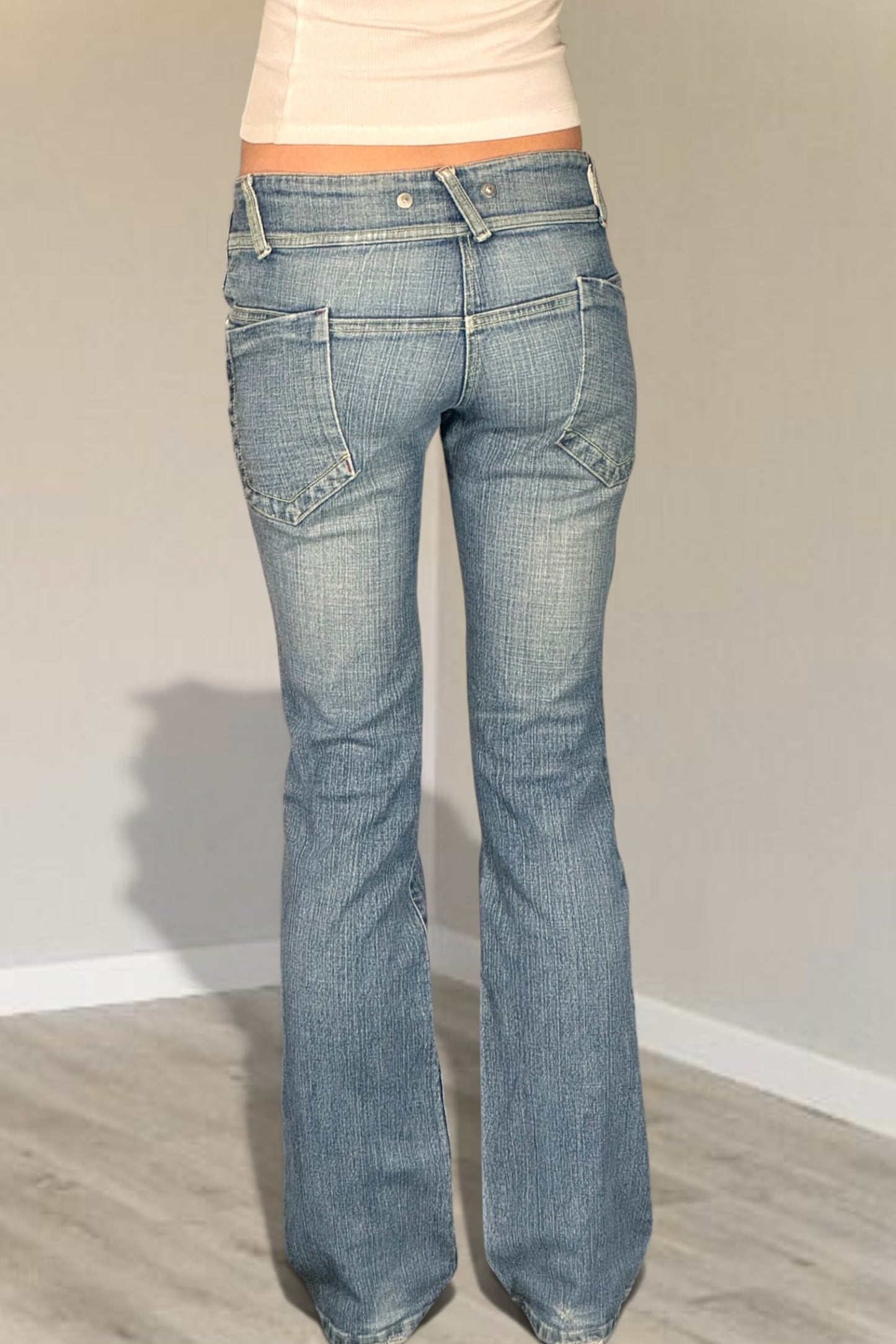 Lågmidjade jeans stl: XS