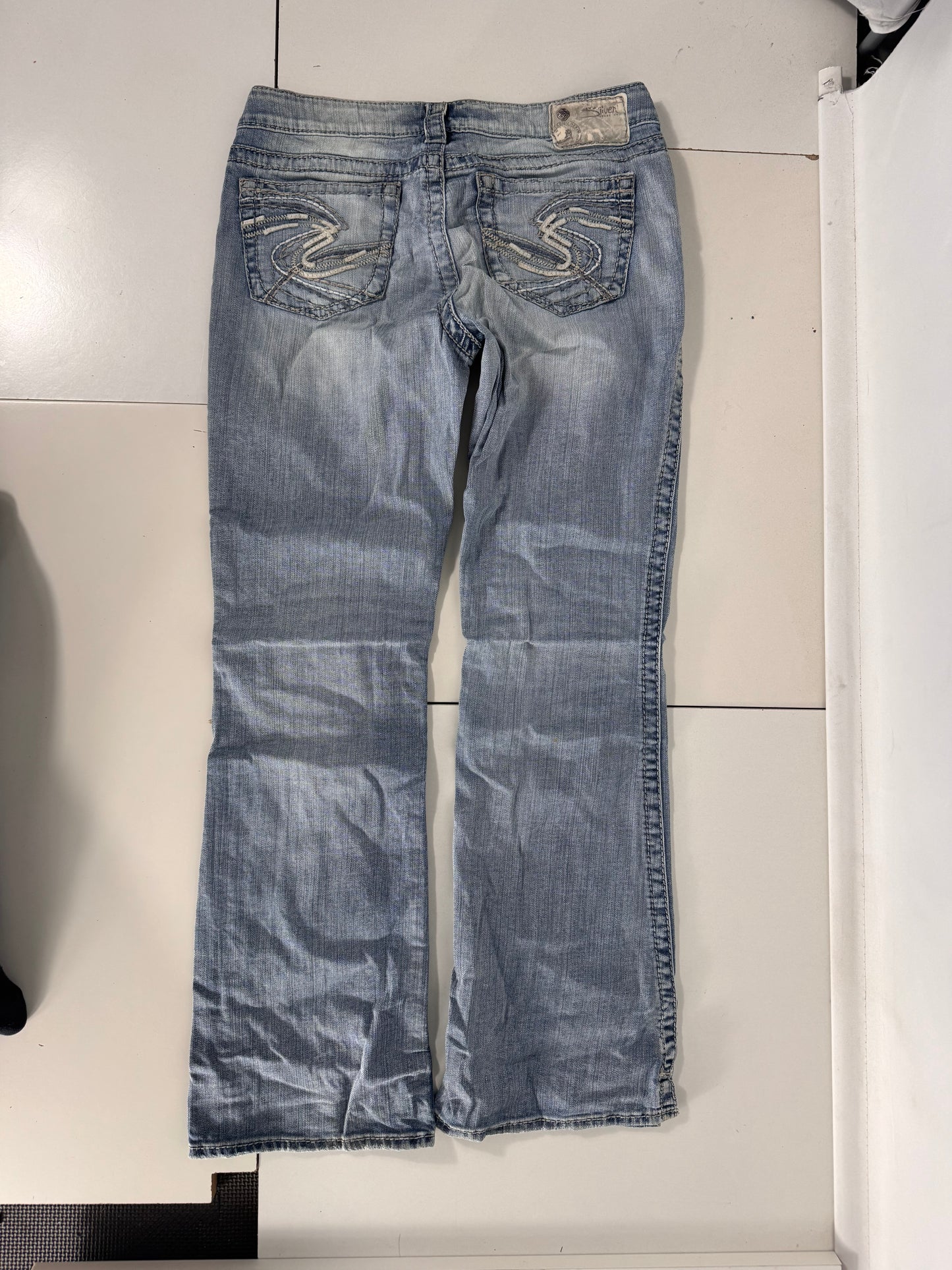 Lågmidjade jeans stl: S