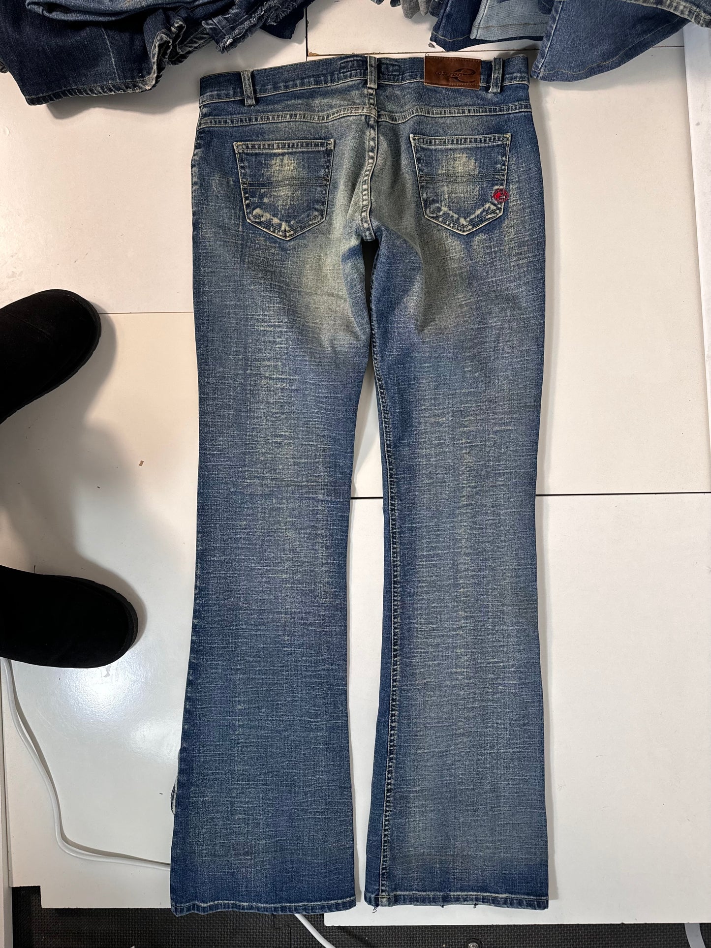 Lågmidjade jeans stl: S