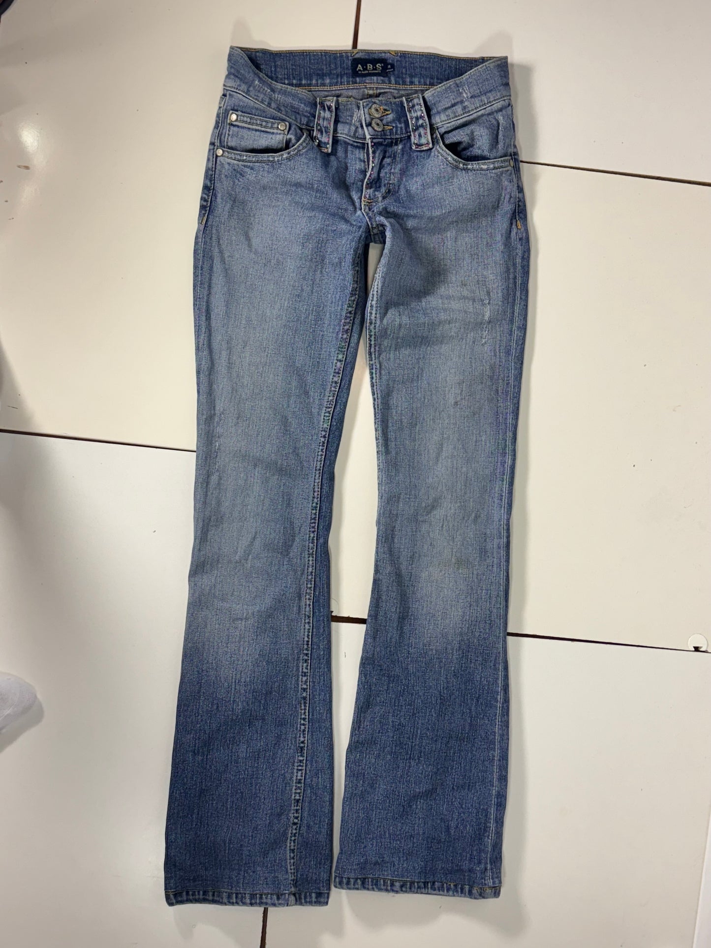 Lågmidjade jeans stl: XS