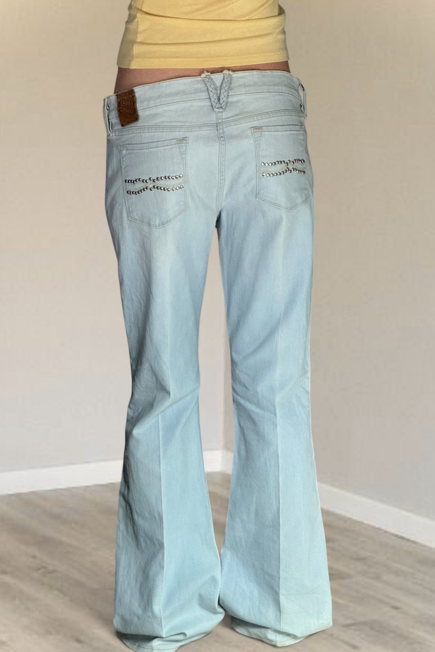 Lågmidjade jeans stl: S/M
