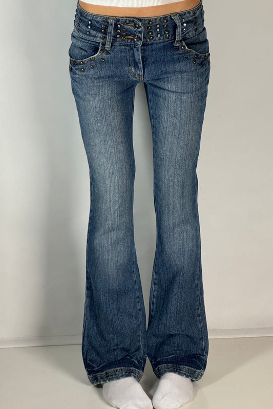 Lågmidjade jeans stl: XS