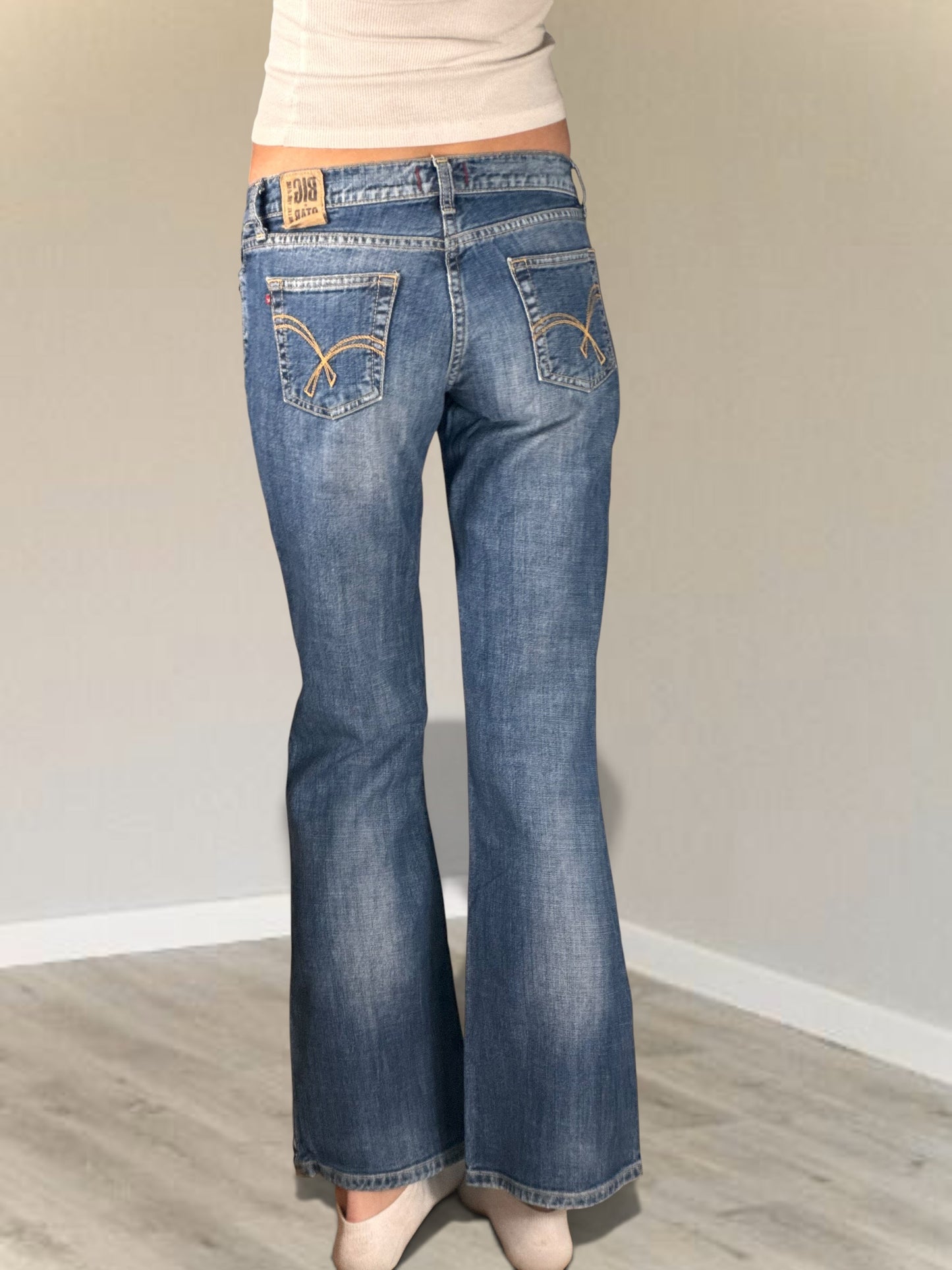 Lågmidjade jeans stl: XS