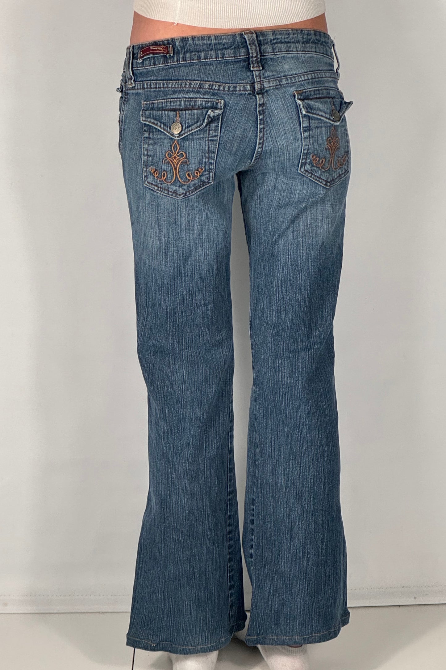 Lågmidjade jeans stl: S