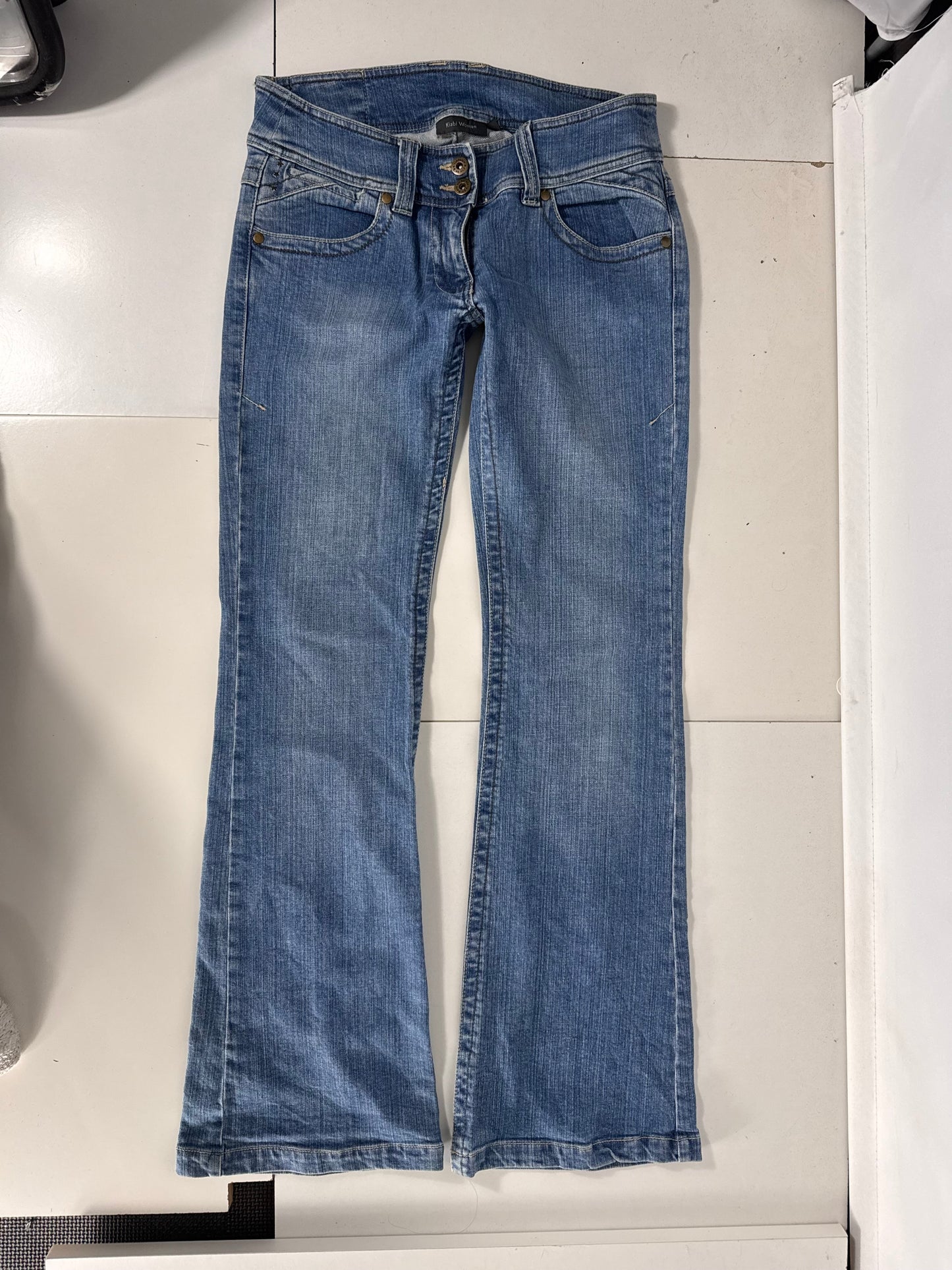 Lågmidjade jeans stl: S