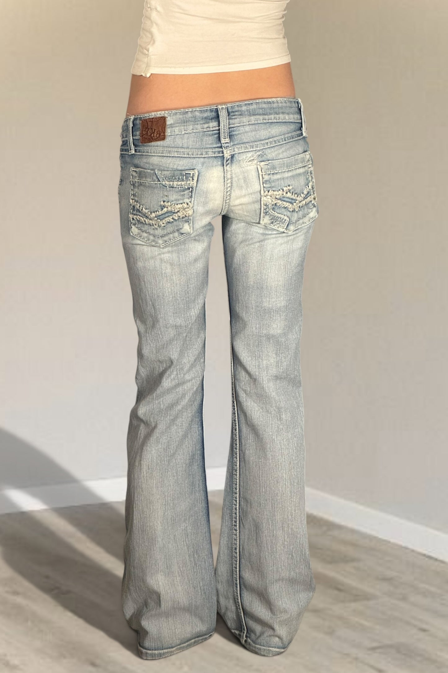 Lågmidjade jeans stl: S