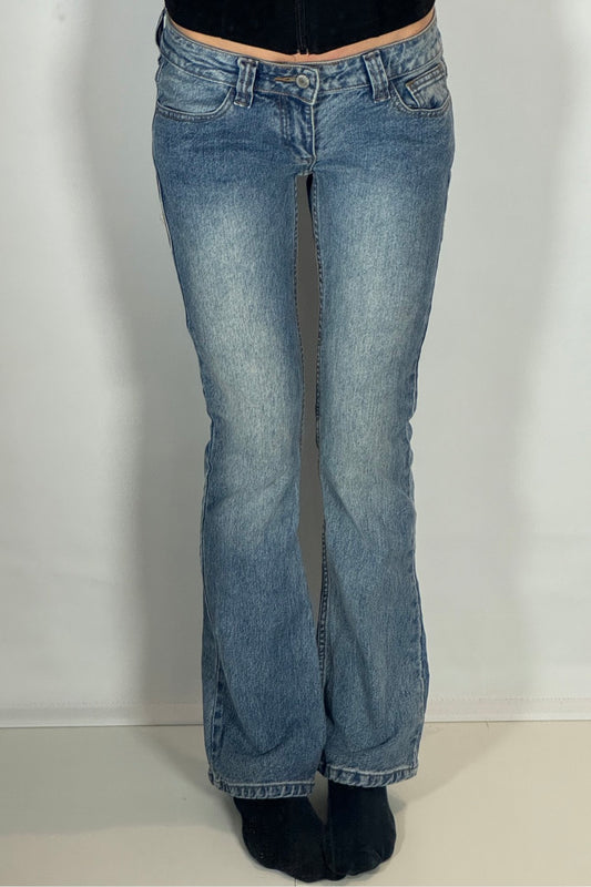 Lågmidjade jeans stl: S