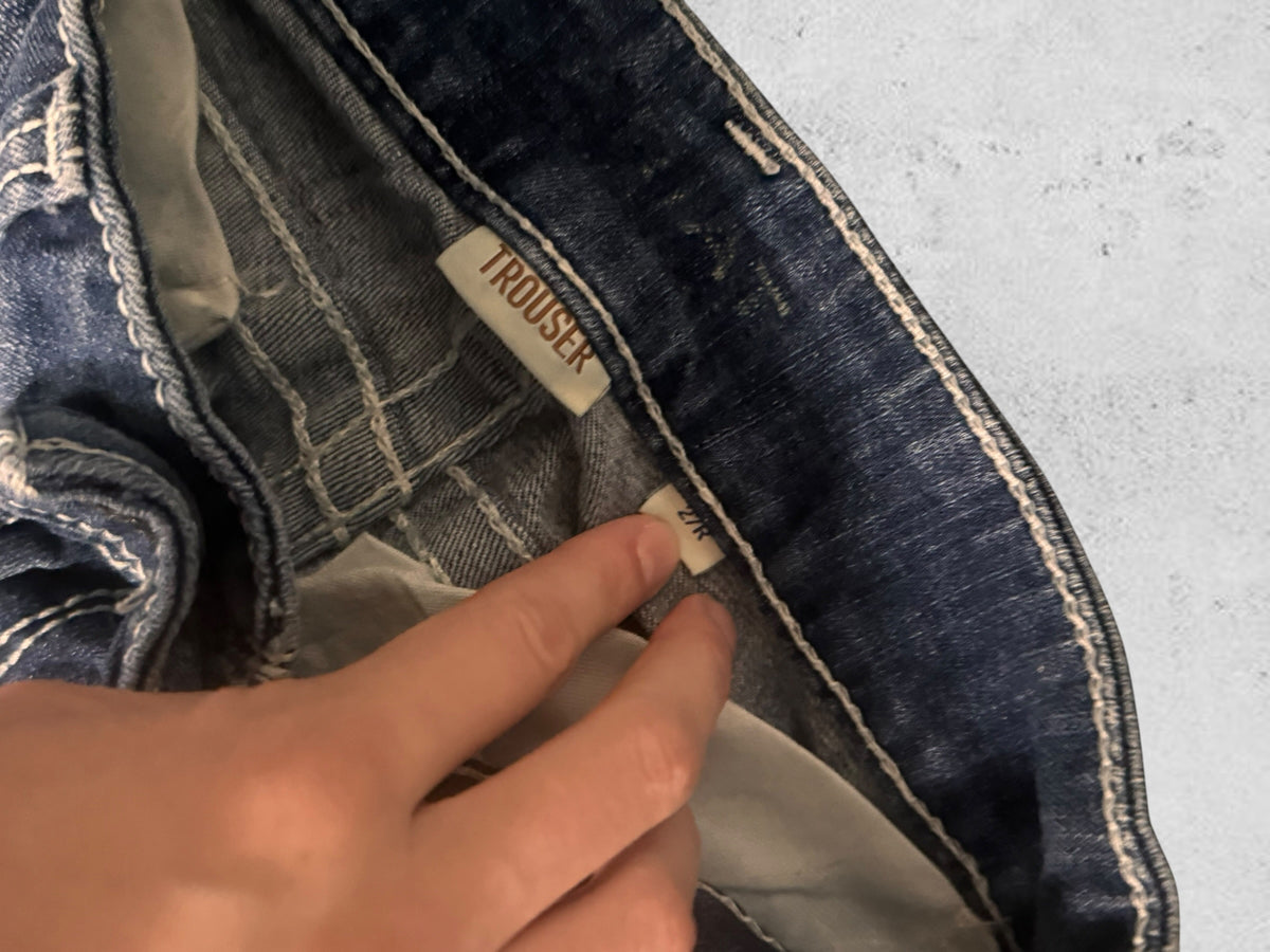 Lågmidjade jeans stl: XS
