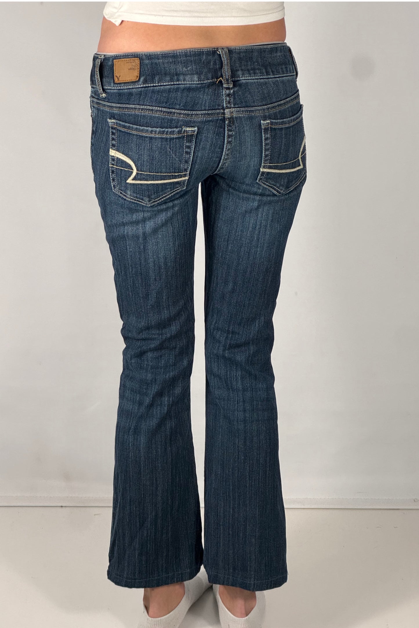 Lavlivede jeans str: XS